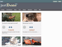 Tablet Screenshot of justdekho.com